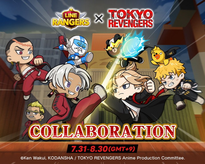 Line Rangers Gelar Kolaborasi Kedua dengan Tokyo Revengers