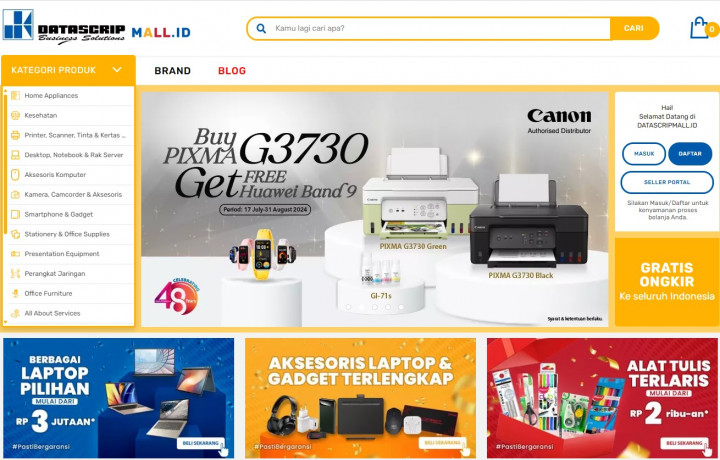 Ultah Datascrip Ke-55 Ada Promo Salebration dari DatascripMall