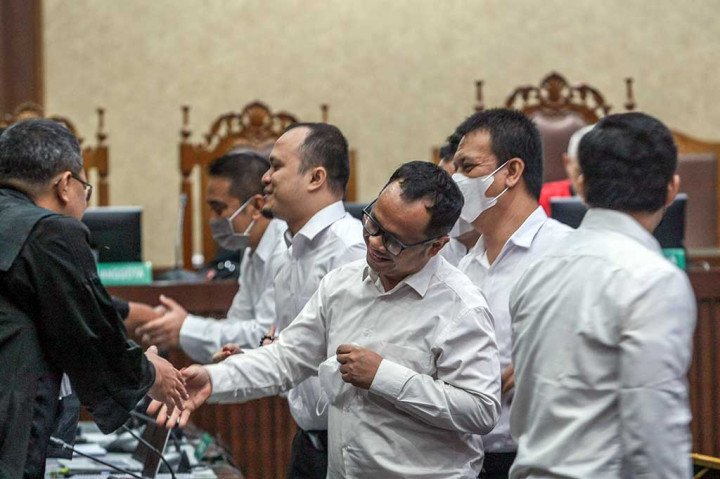 Potret Sidang Perdana Praktik Pungli di Rutan KPK