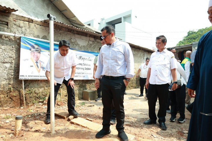2.400 Tangki Septik Dibangun di Tangsel untuk Perkuat Infrastruktur Sanitasi