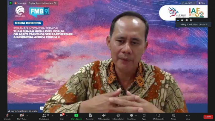 Peluang Investasi Makin Menyala, Indonesia-Africa Forum Kembali Digelar Tahun Ini