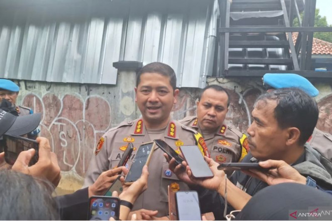 Kapolres Metro Depok Kombes Pol Arya Perdana (ANTARA/Foto: Feru Lantara)