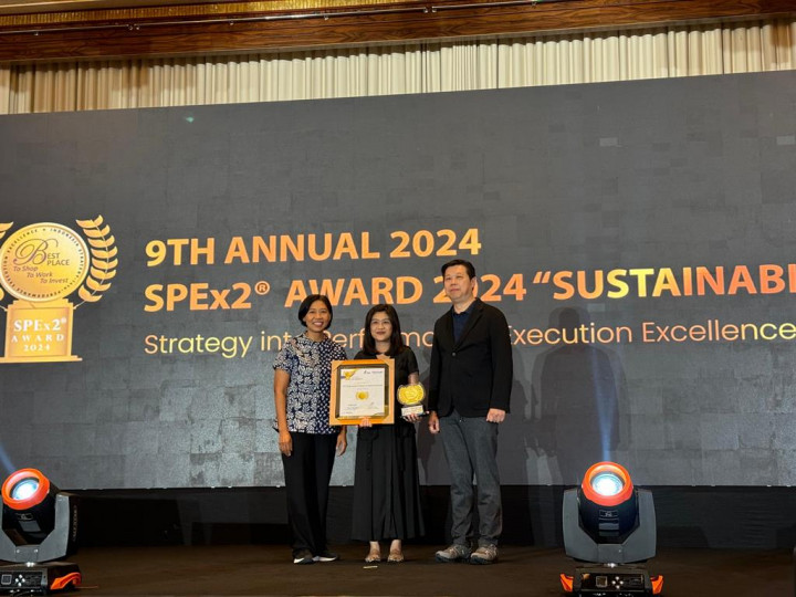 Nojorono Kudus Raih Outstanding Achievement in Corporate Social Responsibility di Ajang SPEx2 Award 2024