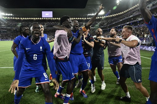 Olimpiade Paris: Prancis Tundukkan Argentina 1-0