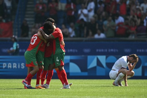 Olimpiade Paris: Maroko Bantai Amerika Serikat 4-0