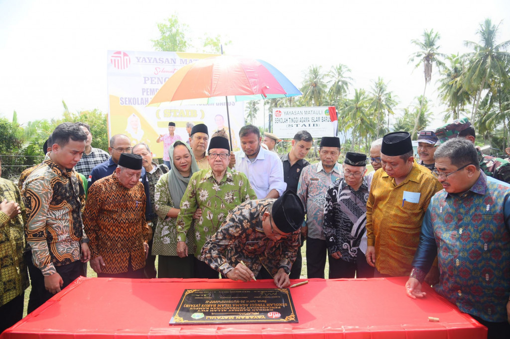 Yayasan Matauli Canangkan Pembangunan Kampus Sekolah Tinggi Agama Islam Barus