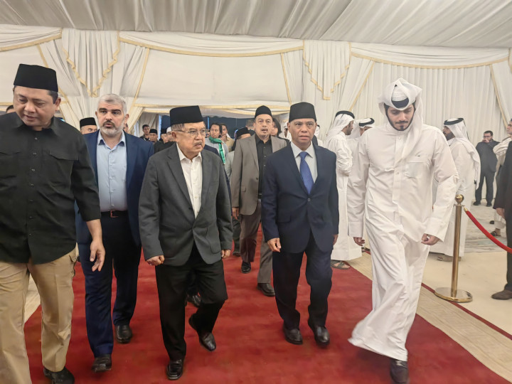 Takziah Pemakaman Haniyeh, Jusuf Kalla Bawa Dukungan Indonesia ke Palestina