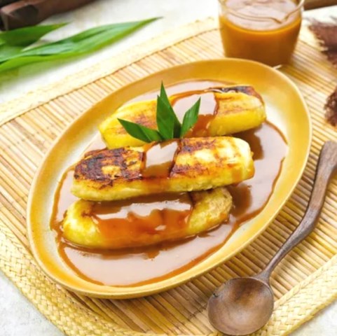 Intip cara buat pisang gapit.  (Foto: Dok. Endeus TV)