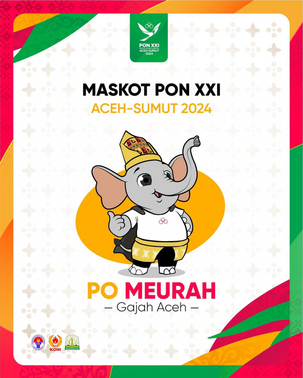 Po Meurah dan Matra Jadi Maskot Resmi PON XXI Aceh-Sumut 2024