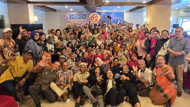  Peringati HUT ke-62 Hotel Indonesia, seluruh ex-karyawan dan karyawati HI menyelenggarakan ajang reuni. (Foto: Dok. Istimewa)