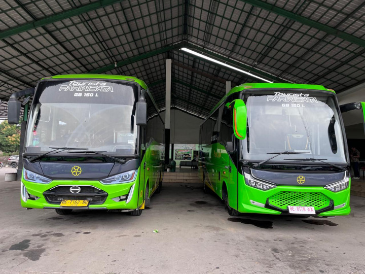 PO Puspa Jaya Tambah Armada Baru Hino GB BUS 150 L