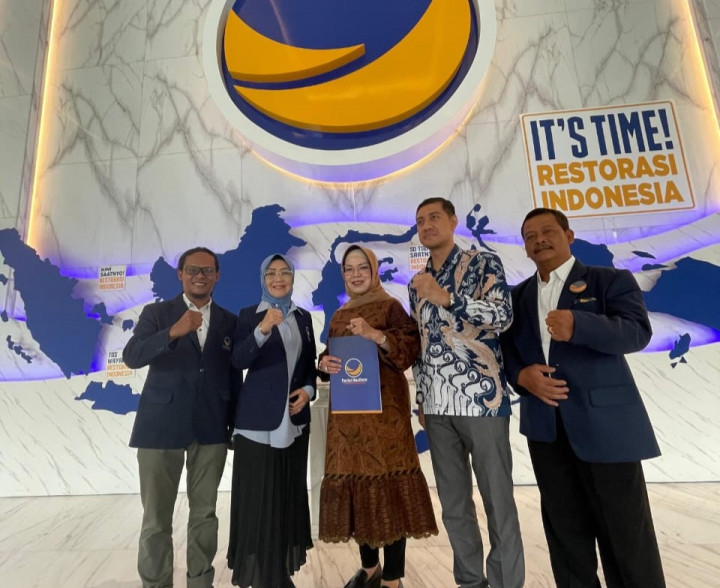 NasDem Rekomendasikan Etik-Sapto Maju Pilbup Sukoharjo 2024