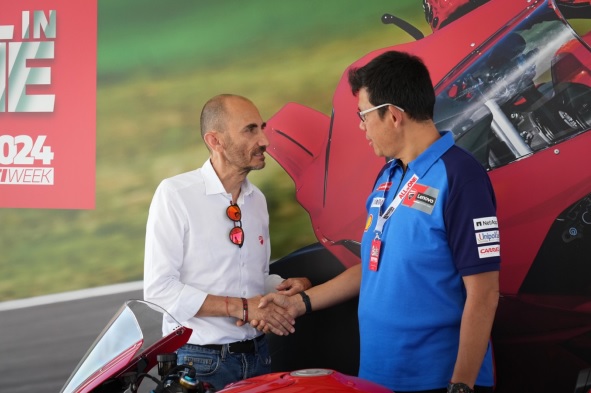 Bos Ducati Indonesia Diskusi dengan Claudio Domenicali, Ini yang Dibahas