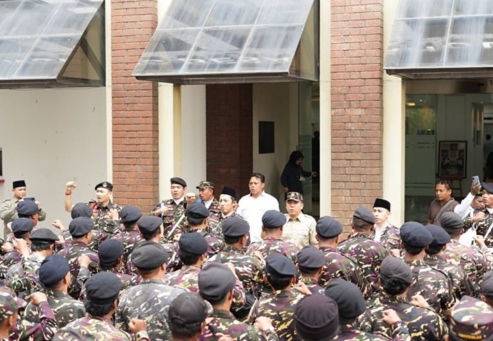 Usai Didemo, Banser Dikerahkan Jaga 24 Jam Kantor PBNU