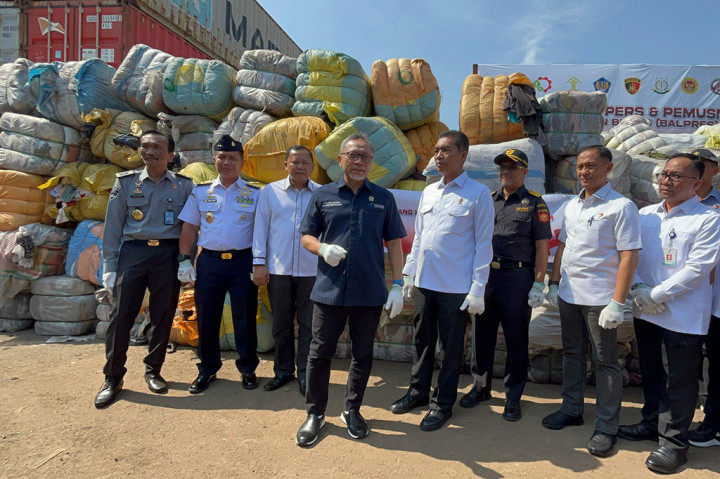 Sejumlah Barang Impor Ilegal Disita, Mendag: Nilainya Rp46 Miliar
