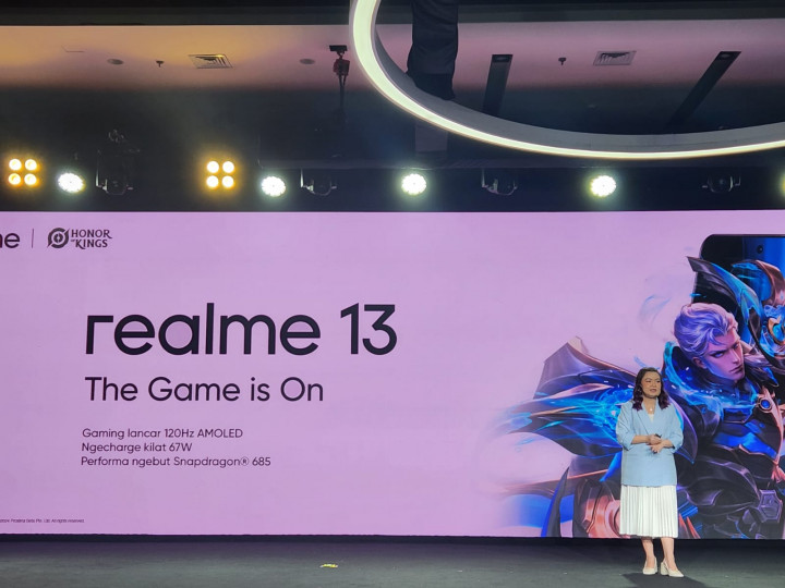 Spesifikasi dan Harga realme 13 di Indonesia, Kasih Pengalaman Gaming Bintang Lima