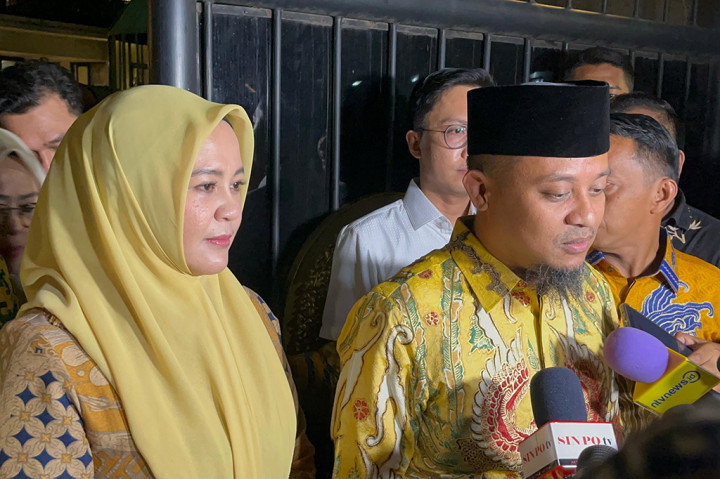 Cagub dan Cawagub Sulsel Sambangi Rumah Dinas Airlangga Hartarto