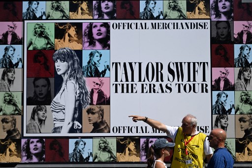 Konser Taylor Swift di Austria batal karena ancaman teror. (AFP)