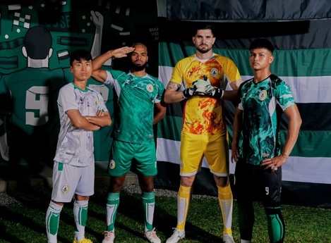Sejumlah pemain PSS Sleman yang jadi bagian skuat Liga 1 musim 2024/2025. (Foto: Dok. Istimewa)