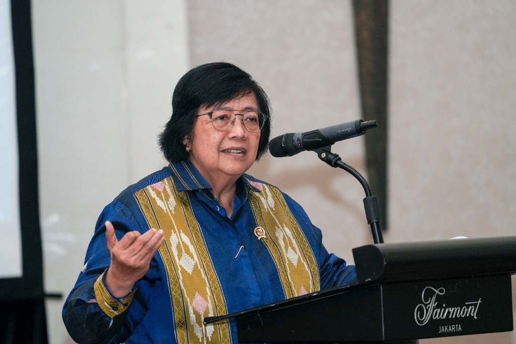 Menteri Lingkungan Hidup dan Kehutanan Siti Nurbaya. Foto: Dok KLHK