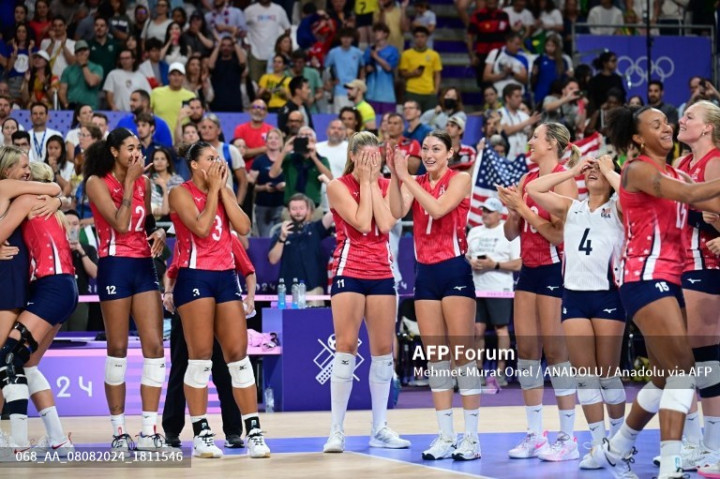 Olimpiade Paris: Tim Putri AS Jumpa Italia di Final Bola Voli