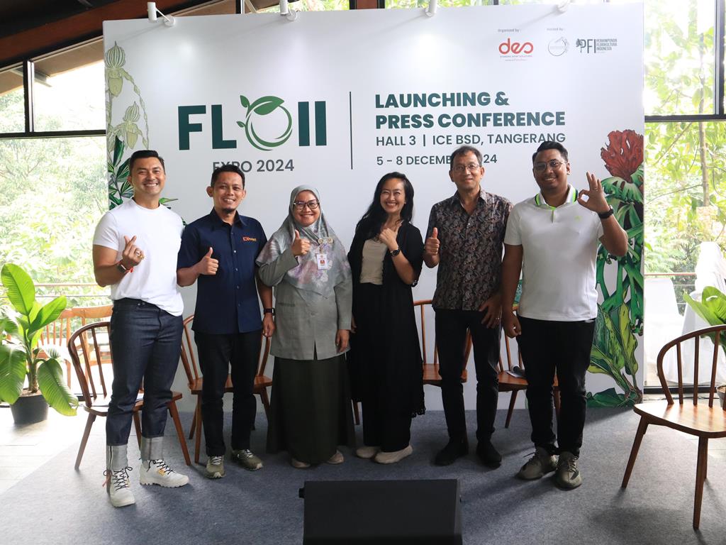 Konferensi Pers FLOII Expo 2024 di Waterfall by Godong Ijo, Depok, Jawa Barat. Dok Ist