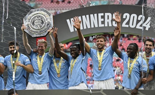 Tekuk MU via Adu Penalti, Manchester City Juara Community Shield 2024
