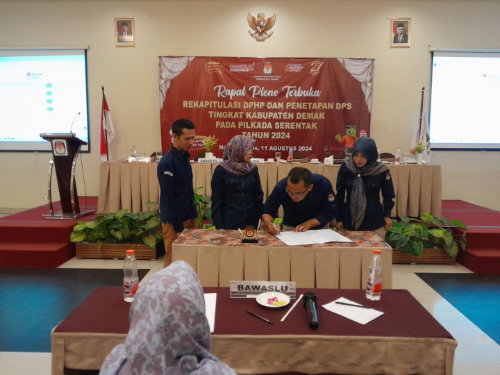 DPS Pilkada Demak 908.329 Pemilih