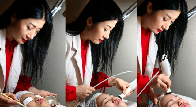 Perawatan plasma shower ini akan membantu kamu mendapatkan banyak hal pada wajah. (Foto: Dok. Medcom.id/Aulia Putriningtias)