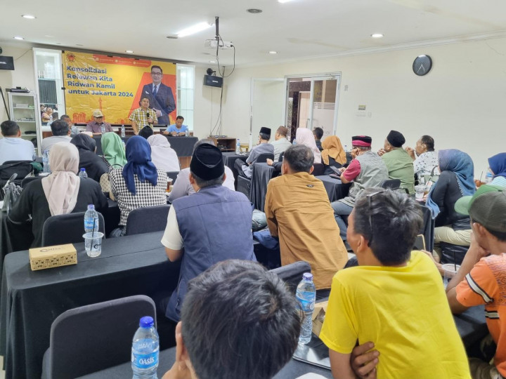 Relawan RK Gelar Dialog dengan Komunitas Pegiat Pendidikan dan Umat di Jaksel