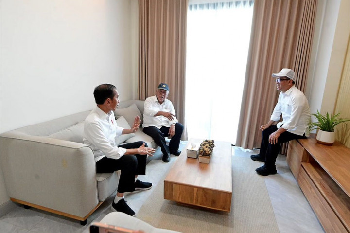 Momen Jokowi Tinjau Teknologi Terintegrasi Hunian ASN di IKN