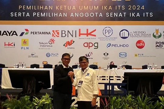 Selamat! Direktur PLN Wiluyo Kusdwiharto Terpilih Sebagai Ketua Umum Ikatan Alumni ITS 2024-2028