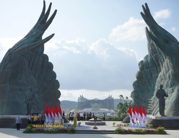Diresmikan, Taman Kusuma Bangsa di IKN Habiskan  Rp335,2 Miliar
