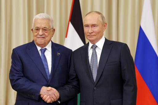 Terima Presiden Palestina, Putin Sesalkan Tingginya Warga Sipil Gaza yang Tewas