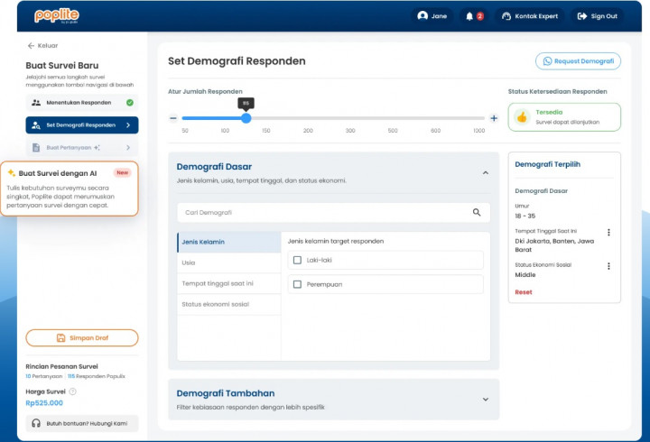 Populix Adopsi AI di Platform Survey Poplite