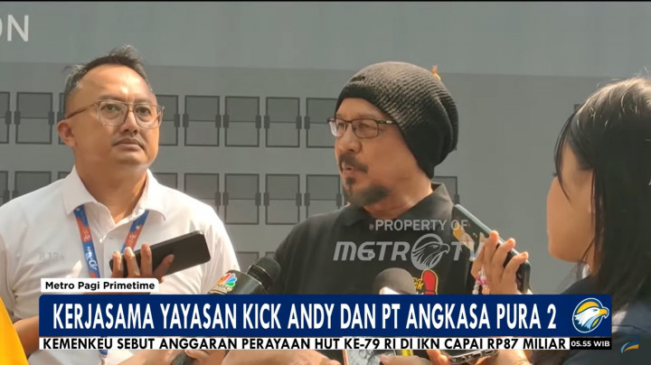 Kick Andy Foundation dan AP II Bagikan Ratusan Kaki Palsu