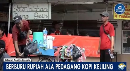 Terdampak Kenaikan Harga Kopi Dunia, Bagaimana Nasib Pedagang Kopi Keliling?