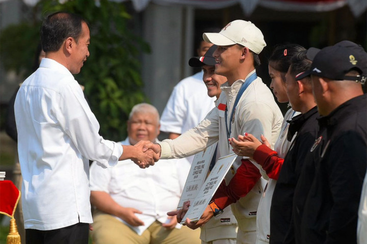 Ucapan Terima Kasih dan Penghargaan Jokowi kepada Atlet Olimpiade