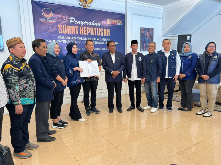 NasDem Rekomendasikan Samani-Belinda untuk Pilkada Kudus