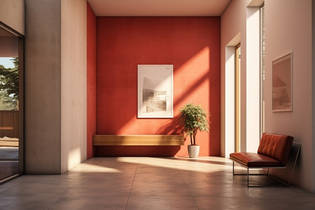 Inspirasi Warna Merah Putih untuk Interior