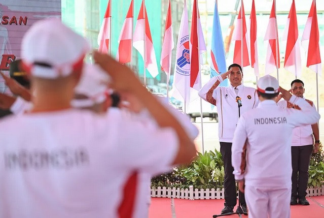 Menpora Lepas Kontngen Paralimpiade Indonesia
