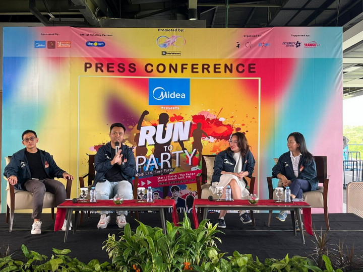 Sensasi Menikmati Konser Juicy Luicy dan Dikta Setelah Berlari di Run to Party