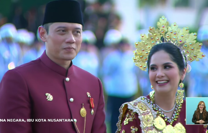 AHY dan Annisa Pohan Menang Busana Terbaik di Istana Negara IKN