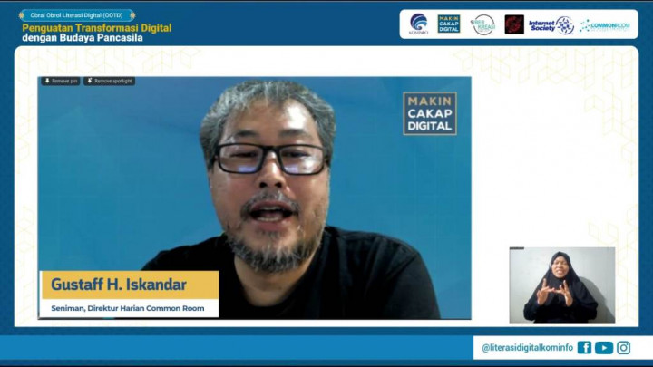 Agenda Transformasi Digital Harus Memasukkan Nilai Pancasila