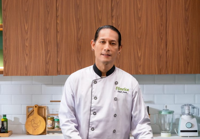 Kolaborasi Chef Juna Sebarkan Semangat Hidup Sehat (Foto: instagram)