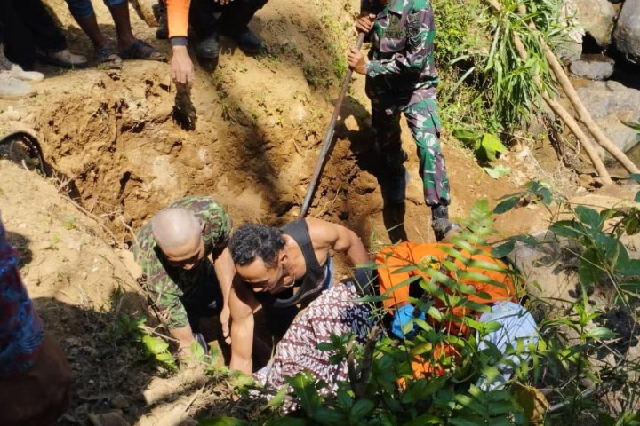 Seorang Warga di Wonosobo Tewas Terjepit Batu