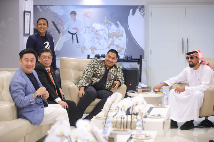 Menpora Bahas Catur dan Esports dengan Putra Mahkota UEA