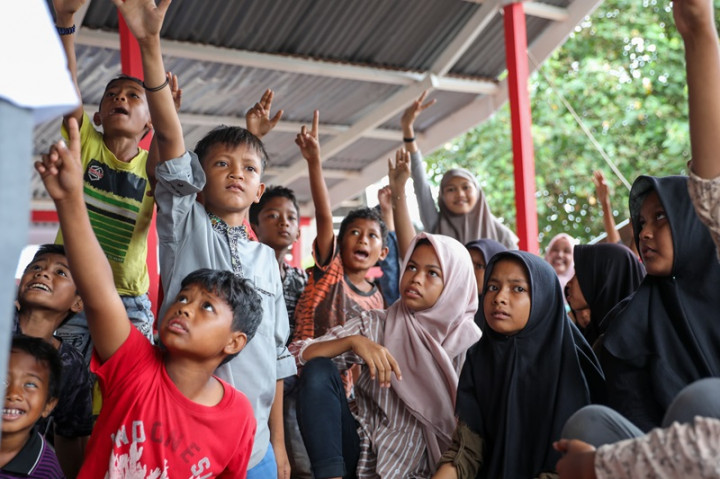 Anak-Anak di Gampong Jawa Eksplorasi Diri dengan Tes Akurasi Minat