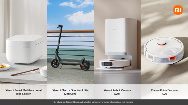 Xiaomi Bawa Produk AIoT, dari Robot Vacuum hingga Scooter