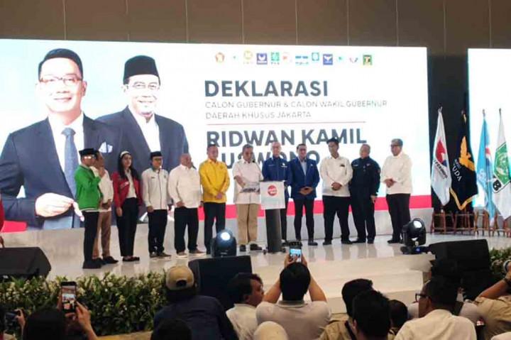 12 Parpol Koalisi Jakarta Baru Siap Menangkan Ridwan-Suswono